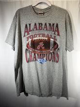 Load image into Gallery viewer, 1999 SEC Champs Alabama Grey T-Shirt Medium
