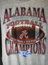 Load image into Gallery viewer, 1999 SEC Champs Alabama Grey T-Shirt Medium
