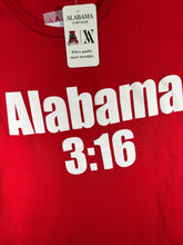 Load image into Gallery viewer, Alabama 3:16 WWE T-Shirt Medium - Alabama VTG
