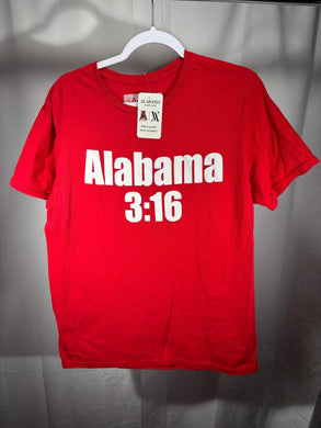 Alabama 3:16 WWE T-Shirt Medium - Alabama VTG