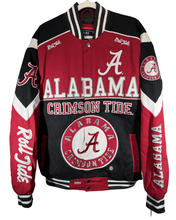 Load image into Gallery viewer, Alabama Crimson Tide NCAA Heavy Cotton Twill Jacket - Alabama VTG
