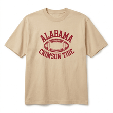 Load image into Gallery viewer, Alabama Crimson Tide Vintage Football Boxy T-Shirt - Alabama VTG
