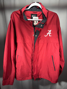 Alabama Crimson Zip Up Jacket Large - Alabama VTG