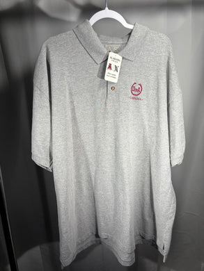 Alabama Grey Embroidered Polo Shirt XXL 2XL - Alabama VTG