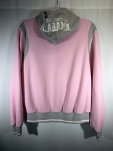 Load image into Gallery viewer, Alabama Pink/Grey Zip Up Womens Jacket With Hood Women's Medium - Alabama VTG
