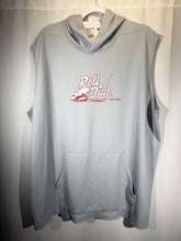 Load image into Gallery viewer, Alabama Team Issued Grey Sleeveless Warmup W Hood XXL 2XL - Alabama VTG
