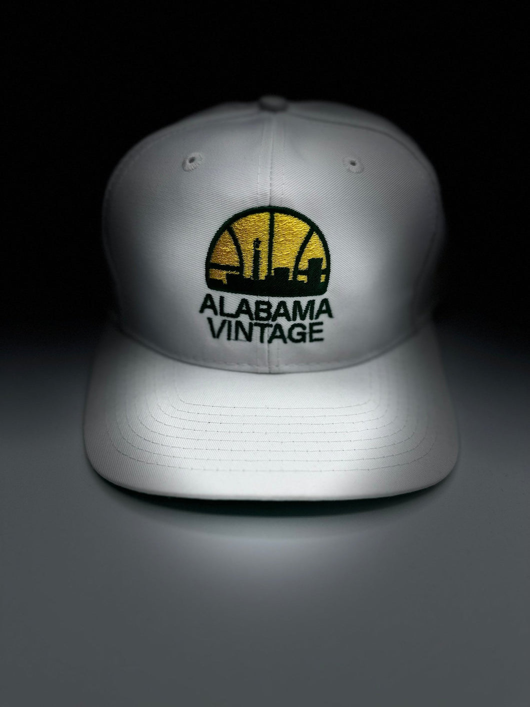 Alabama Vintage SuperSonics Custom SnapBack - Alabama VTG