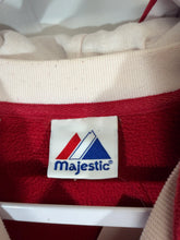Load image into Gallery viewer, Alabama X Majestic Crimson/White Embroidered Hoodie Sweatshirt Large - Alabama VTG

