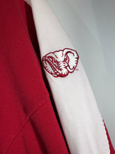 Load image into Gallery viewer, Alabama X Majestic Crimson/White Embroidered Hoodie Sweatshirt Large - Alabama VTG
