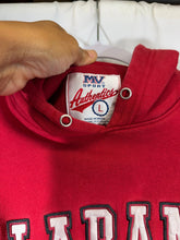 Load image into Gallery viewer, Alabama X MV Sport Spellout Crimson Hoodie Sweatshirt Large - Alabama VTG
