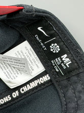 Load image into Gallery viewer, Alabama X Nike Team Issued Black/Red Two Tone Flatbill Snapback Hat - Alabama VTG
