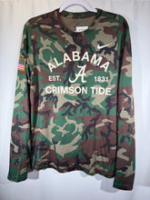 Load image into Gallery viewer, Alabama X Nike Team Issued Camo Long Sleeve Medium - Alabama VTG

