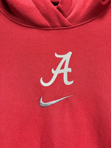Alabama X Nike Team Issued Crimson Hoodie Large - Alabama VTG