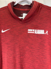 Load image into Gallery viewer, Alabama X Nike Team Issued Crimson Lightweight Pullover W Hood Large - Alabama VTG
