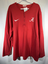 Load image into Gallery viewer, Alabama X Nike Team Issued Crimson Quarter Zip 2XL XXL - Alabama VTG
