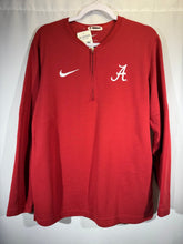 Load image into Gallery viewer, Alabama X Nike Team Issued Crimson Quarter Zip Medium - Alabama VTG
