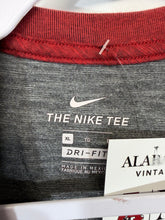 Load image into Gallery viewer, Alabama X Nike Team Issued Grey/Crimson Tee XL - Alabama VTG
