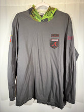 Load image into Gallery viewer, Alabama X Nike Team Issued Lightweight Charcoal Long Sleeve W Hood XXL 2XL - Alabama VTG
