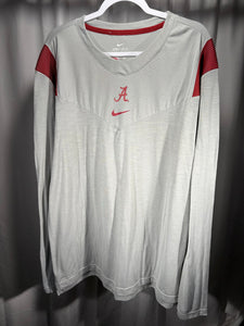 Alabama X Nike Team Issued Long Sleeve XXL 2XL - Alabama VTG