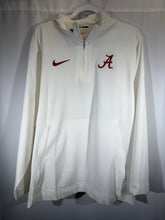Load image into Gallery viewer, Alabama X Nike Team Issued White Quarter Zip Medium - Alabama VTG
