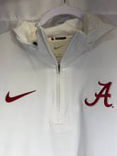 Load image into Gallery viewer, Alabama X Nike Team Issued White Quarter Zip Medium - Alabama VTG

