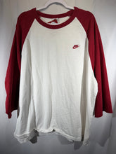 Load image into Gallery viewer, Alabama X Nike Team Issued White/Crimson 3/4 Sleeves Tee XXL 2XL - Alabama VTG
