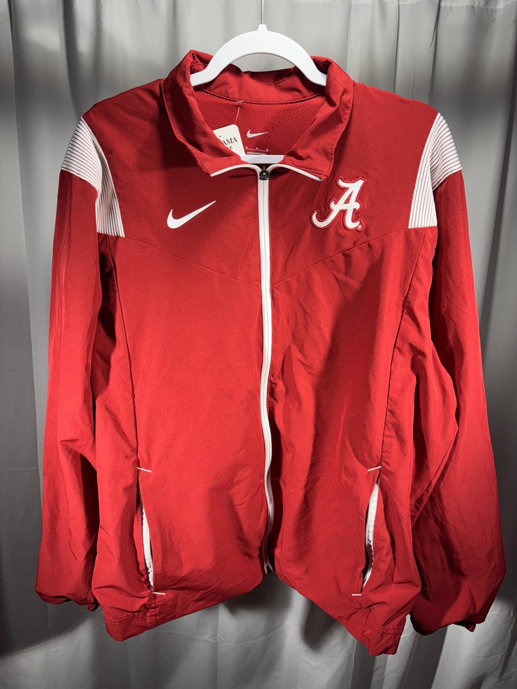 Alabama X Nike Team Issued Zip Up Coat Medium - Alabama VTG