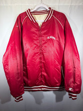 Load image into Gallery viewer, Alabama X Starter White/Crimson Reversible Bomber Jacket XL - Alabama VTG
