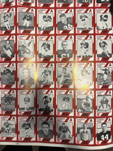 Load image into Gallery viewer, “Alabama’s Finest” Football Legends Rare Uncut Trading Cards - Alabama VTG
