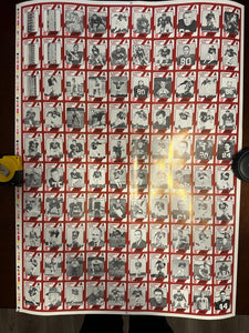 “Alabama’s Finest” Football Legends Rare Uncut Trading Cards - Alabama VTG