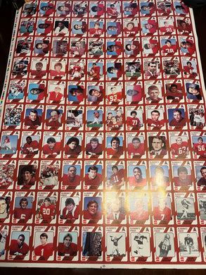 “Alabama’s Finest” Football Legends Rare Uncut Trading Cards - Alabama VTG