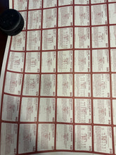 Load image into Gallery viewer, “Alabama’s Finest” Football Legends Rare Uncut Trading Cards - Alabama VTG

