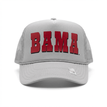 Load image into Gallery viewer, Bama Big Print Spellout Trucker Snapback Hat - Alabama VTG
