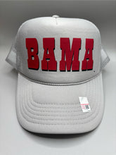 Load image into Gallery viewer, Bama Big Print Spellout Trucker Snapback Hat - Alabama VTG
