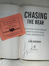 Load image into Gallery viewer, "Chasing The Bear" Nick Saban Book - Alabama VTG
