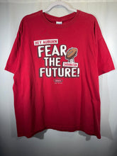 Load image into Gallery viewer, "Hey Auburn, Fear the Future" Crimson T-Shirt XL - Alabama VTG
