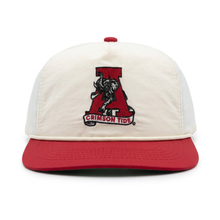 Load image into Gallery viewer, Alabama Performance Rope Snapback Hat | Crimson &amp; Ivory
