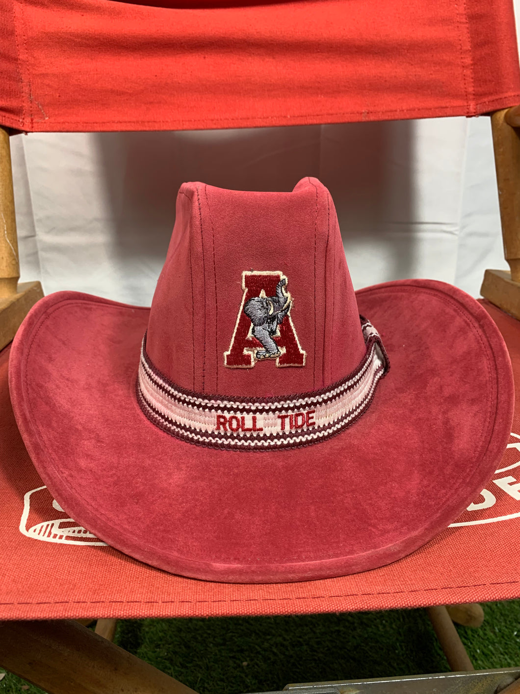Vintage Alabama X AJD Rare Cowboy Hat