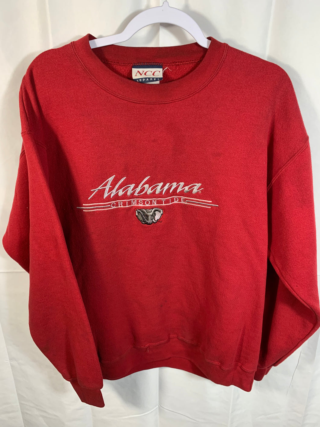 Vintage Alabama Embroidered Crewneck Sweatshirt XL