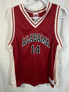 Vintage Alabama SEC Basketball Jersey Large