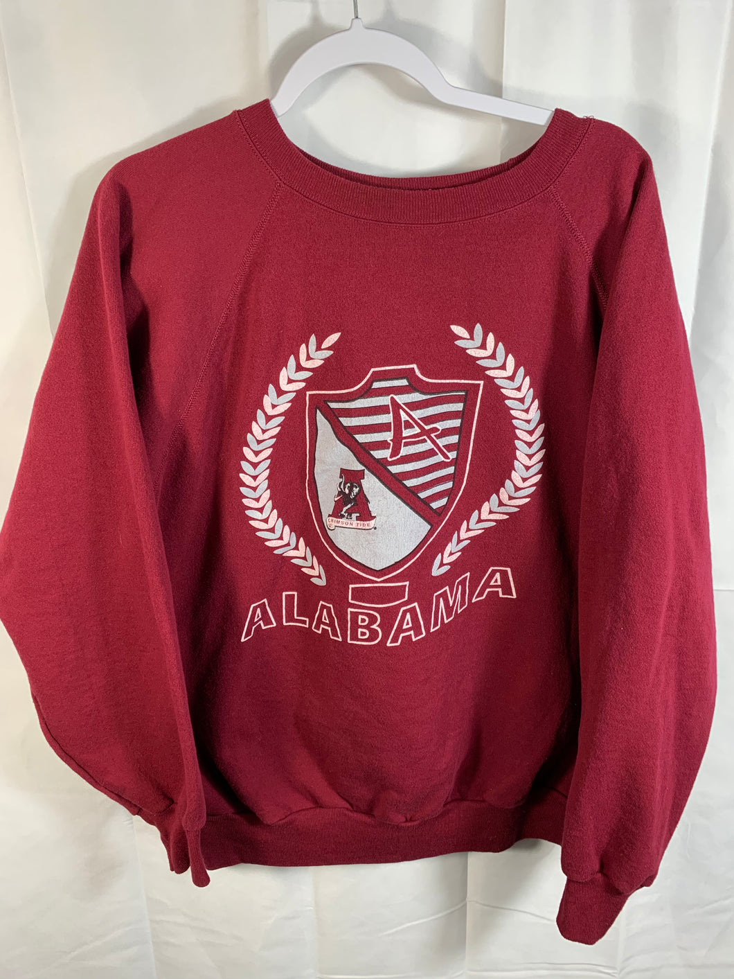 Vintage Alabama Crimson Crewneck Sweatshirt XL