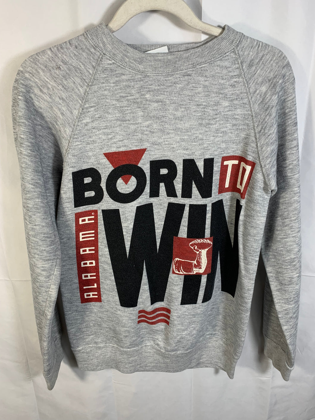 Vintage Alabama Born to Win Sweatshirt Small