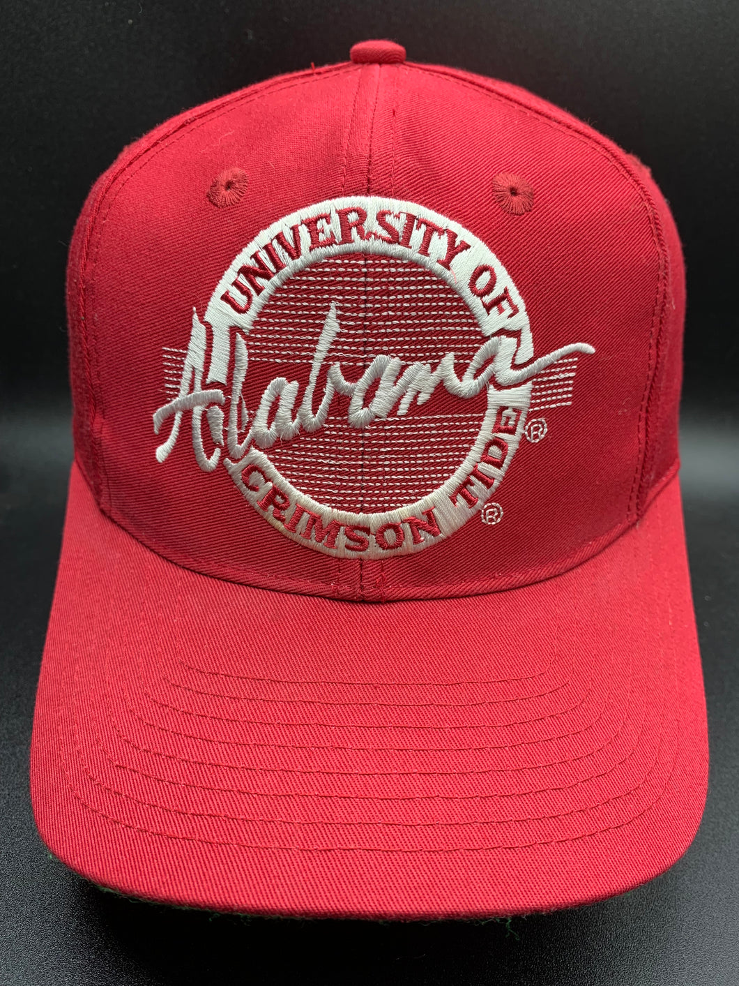 Vintage University of Alabama Circle Logo Snapback Hat