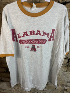 Vintage Alabama Crimson Tide Grey T-Shirt Large