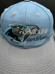 Vintage Carolina Panthers X Logo 7 Snapback Hat
