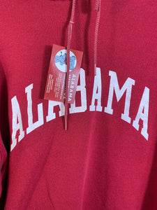 Vintage Alabama Spellout Hoodie Sweatshirt XL