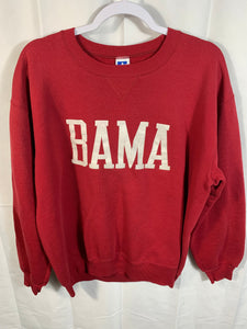 Vintage Bama Spellout Russell Crewneck Sweatshirt XL