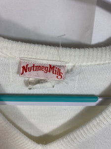 Vintage Nutmeg X Alabama White Sweater Sweatshirt Large