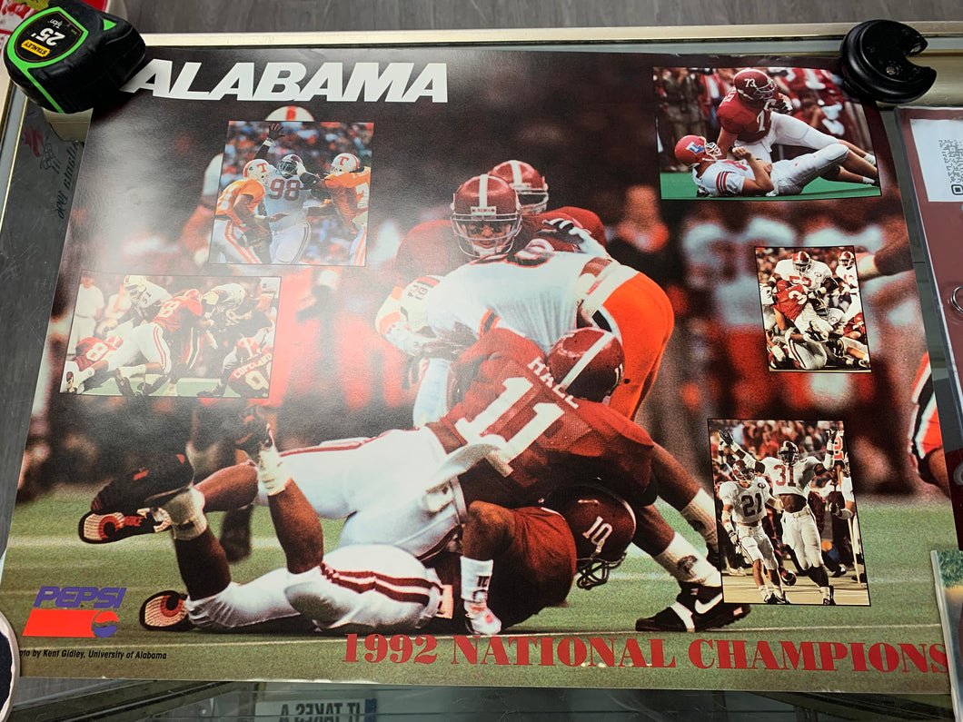 1992 National Champs Collectible Print