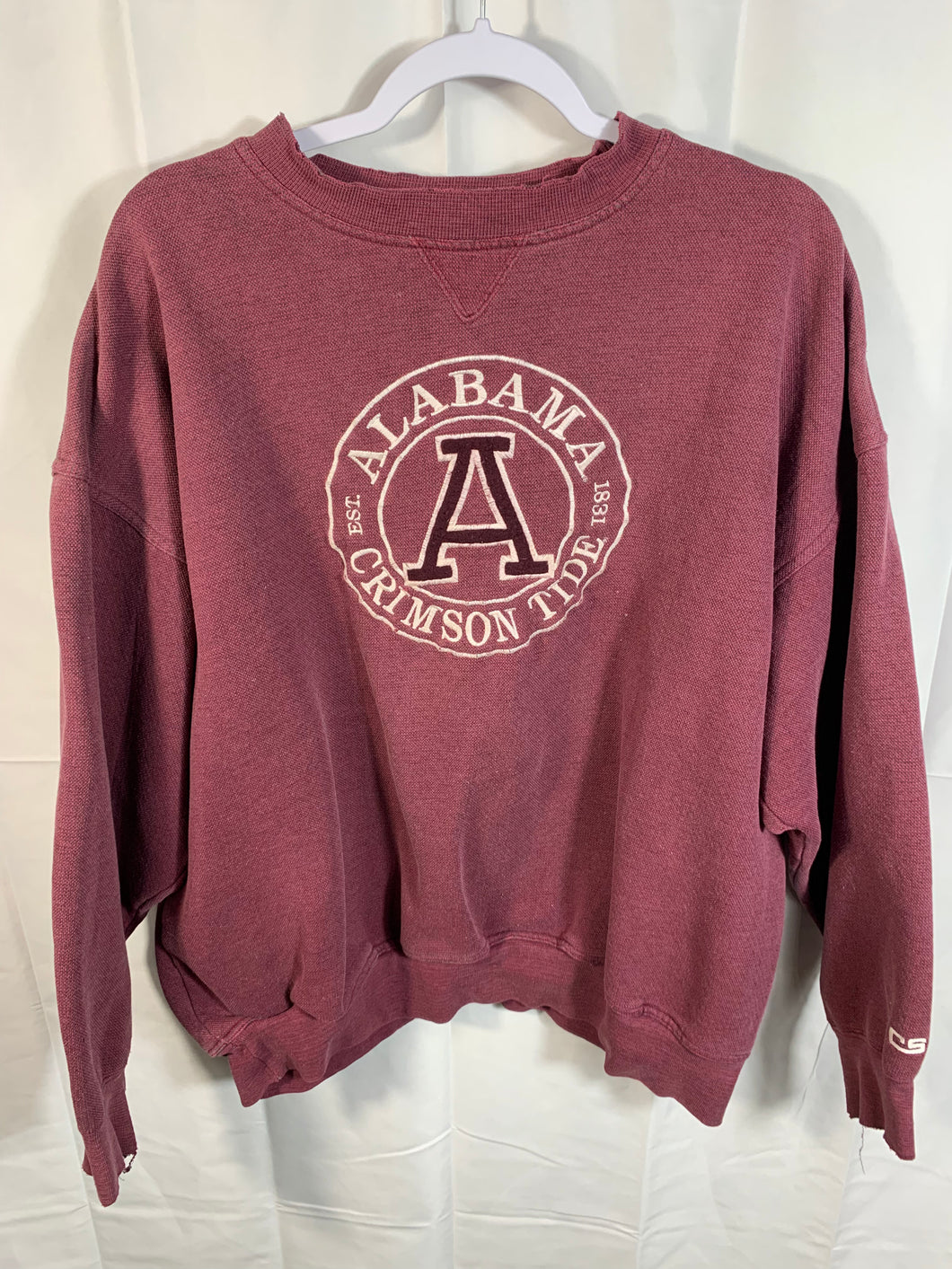 Vintage Alabama Embroidered Crewneck Sweatshirt XL